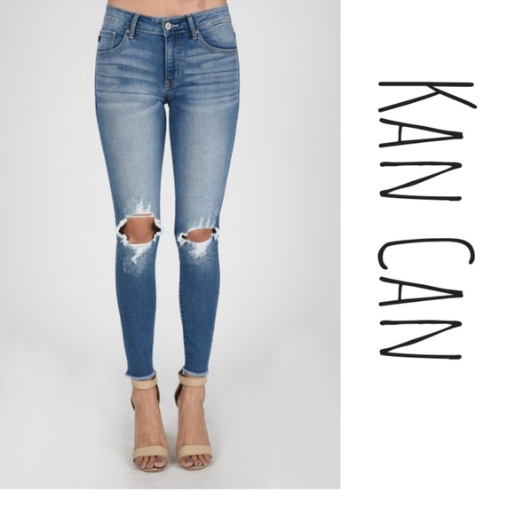 Kan Can Denim - HP Kan Can | Ripped Knee Skinny Jeans NWT